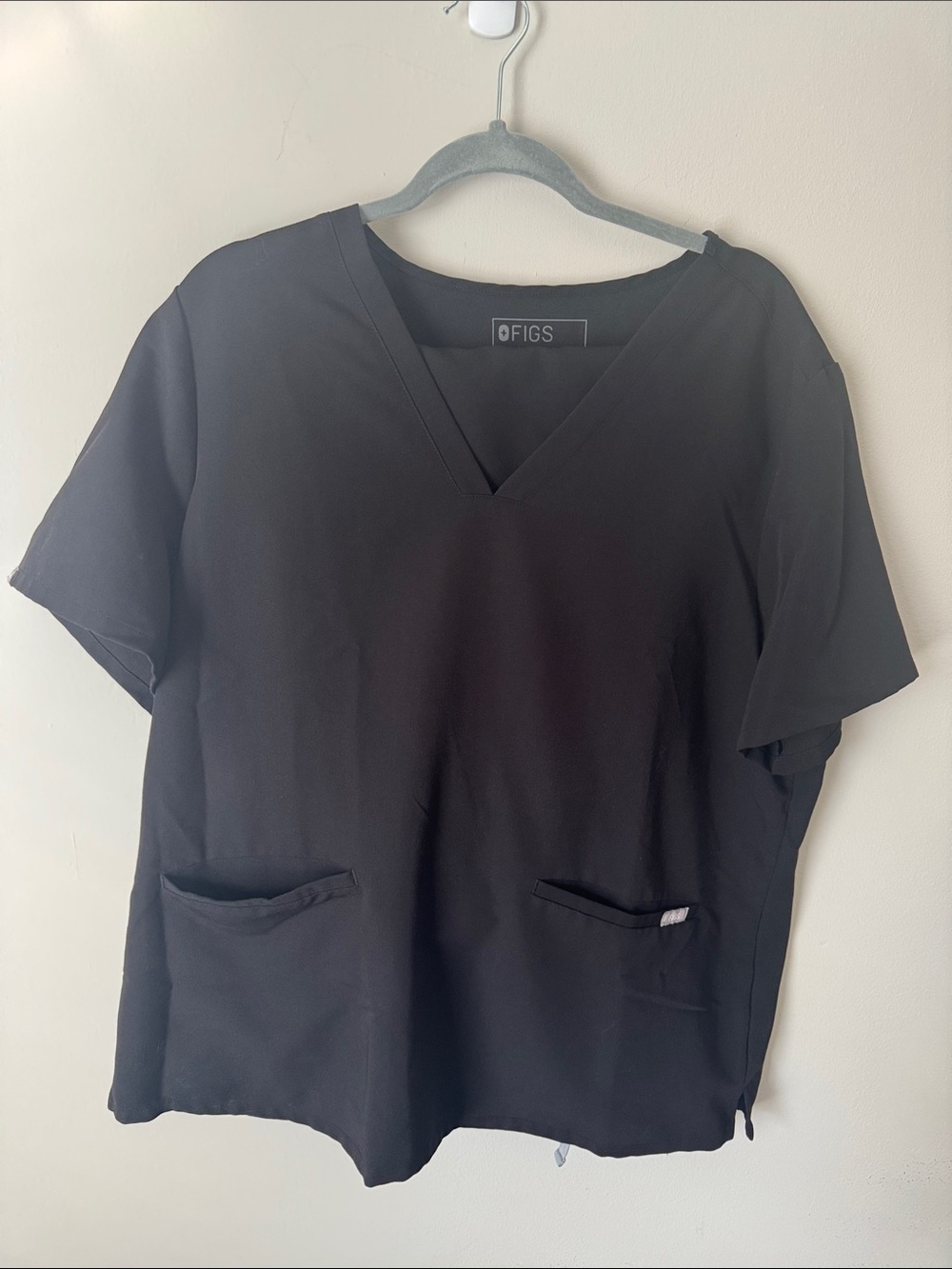 Figs Women's Technical Collection Black Scrub Set
